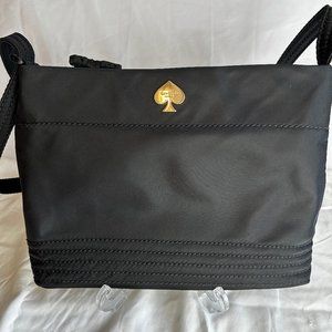 Kate Spade Black Nylon Crossbody Bag